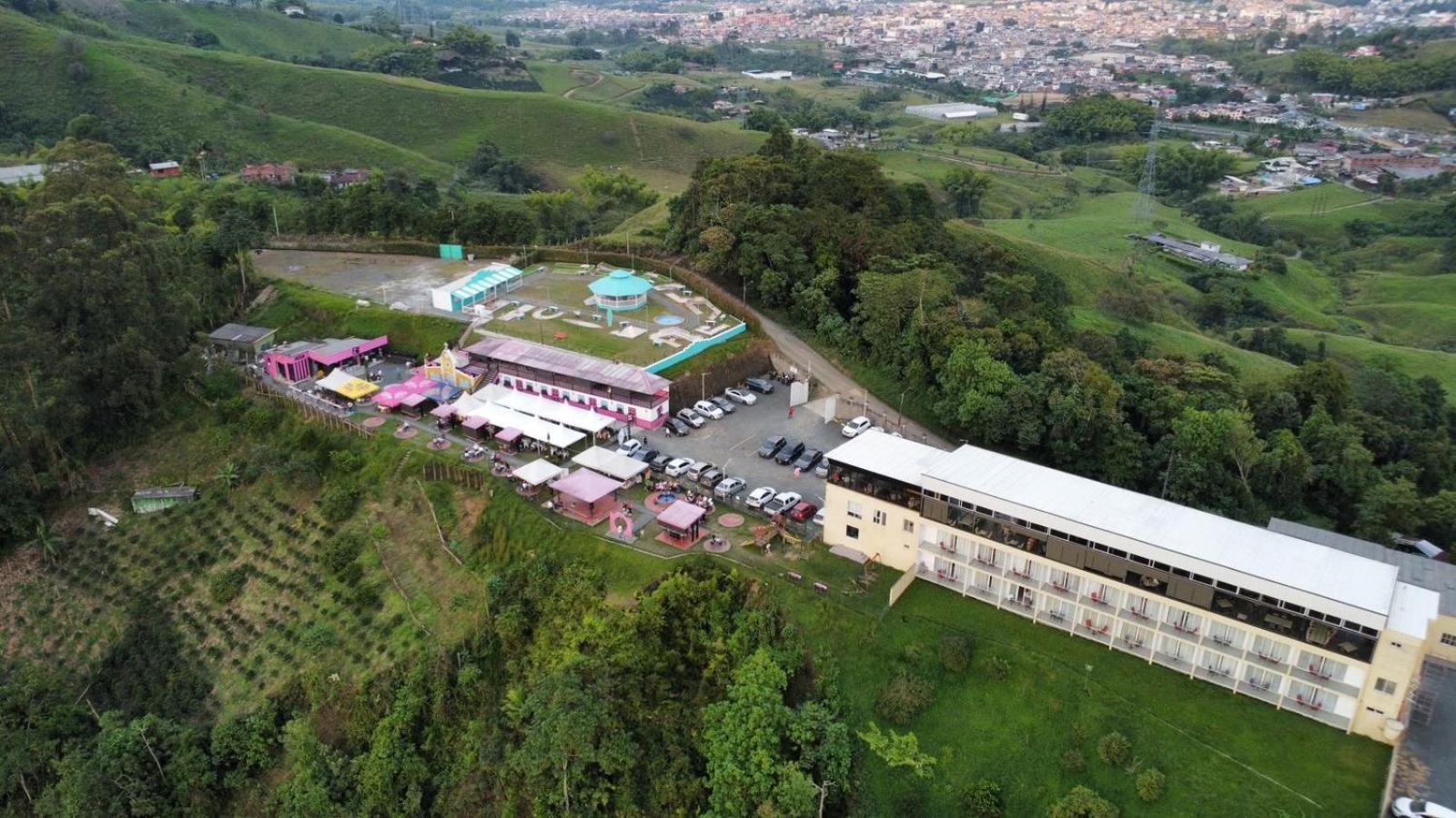 Hotel Entre Lomas Santa Rosa de Cabal Eksteriør billede
